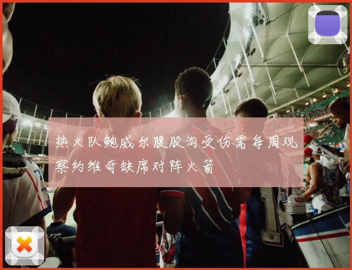 热火队鲍威尔腹股沟受伤需每周观察约维奇缺席对阵火箭